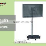 Hot Sale Monitor Display Mobile Trolley TV Stand Mount Bracket With Wheels thumbnail-4