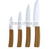 A3208 Hot Sale Ceramic Blade Knife Knives Set With Bamboo Handle thumbnail-5
