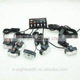 New 16 AMBER LED Car Emergency Warning Strobe Lights Bars for Deck Dash Grille thumbnail-2