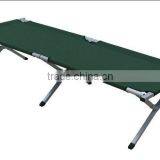 Outdoor Ultralight Folding Bed Portable Aluminium Alloy Cots Camping Tent Bed thumbnail-3