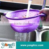 New And Creative Multi-Purpose Collapsible Silicone Colander/Strainer thumbnail-1