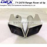 Racing Car Parts Muffler Pipe for R Ange Rover Oil Tip L and Rover Stainless Steel Exhaust Tip