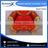 Fibreglass Decorative Santa's Throne Chair thumbnail-3