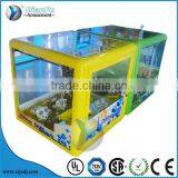 New Design Toy Gift Coin-operated Game Machine for Kids / Magic Doll Cube Mini Toy Crane Machine thumbnail-1