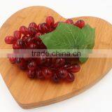 Personalized Design Heart Shape Wood Chopping Board Natural thumbnail-4