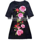 Custom Digital Printing Rose Polyester Fabric From China Suppliers thumbnail-2