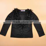 Frock Suits for Baby Girl Black Suit Coat and White Frocks 2 Pieces thumbnail-3