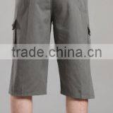 Man Shorts, MTM Service, Light Gray Cargo Shorts thumbnail-3