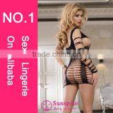 2015 Popular Hot Sale Sunspice Lingerie Sexy Indian Night Dress for Women Mature Women Sexy Mini Dress Sexy Clubwear thumbnail-2
