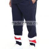 Adjustment Draw-strings Waistline Pants Pieced Contrasting Color Block Design Sweatpant Plus Size Casual Pant thumbnail-2