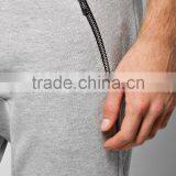 Skinny Fit Drop Crotch Joggers With Pockets Plain Men Fashion Trousers thumbnail-2