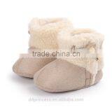 Baby Shoes 2017 Pink Red Khaki Infant Shoe Warm Puzzy Cute Snow Boot thumbnail-4