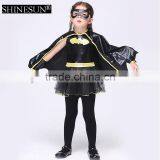 2016 Supply Halloween Costume Childrens Kids Black Cosplay Costume With Eye Patch thumbnail-1
