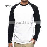 Latest Man T-shirt Blank Soccer Raglan 100% Cotton Bomber T-shirts