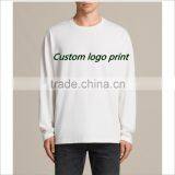 Free Sample Design Your Own Logo 150,180,170 GSM Cotton Custom Long Sleeve T Shirt thumbnail-1