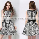 Women Sexy Black Bandage Bodycon Lace Halter Evening Party Cocktail Mini Dress thumbnail-3