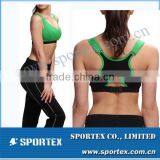 2017SS Cross Back Wide Strap Breathable Ladies Sports Bra, Yoga Bra, Running Bra thumbnail-1