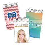 Full Color Spiral Flip Note Pad. Comes With Your Full Color Logo. thumbnail-1