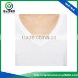 Latest Shirt Designs Organic Cotton Soft White Short Sleeve t Shirt for Women thumbnail-3