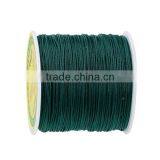 Dark Green 0.5mm Polyamide Nylon Jewelry Thread Cord For Buddha/Mala/Prayer Beads thumbnail-1