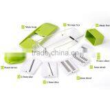 Kitchen Accessories Cooking Multi-functional Fruit Vegetable Cutter Slicer 4 Interchangeable Stainless Steel Blades Tools KC1340 thumbnail-2