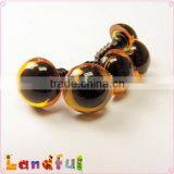 12mm Black Tea Orange Colored Plastic Safety Eyes Amigurumi Eyes thumbnail-4