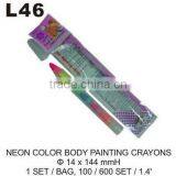 L46 NEON COLOR BODY PAINTING CRAYONS thumbnail-1