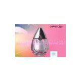 Water Drop 100ml Empty Glass Perfume Bottles With Color Coated thumbnail-1