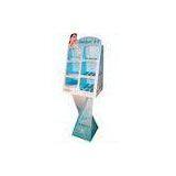 4c Printed POP Cardboard Cosmetic Display Stands For Shampoo Promotion With 6 Cells