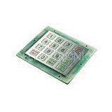 Vandalproof and Waterproof Metal Keypad With RS232,USB and PS/2 Interfaces