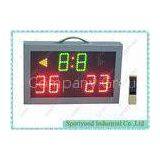 High School Badminton / Table Tennis Electronic Scoreboard Portable , Aluminum Housing