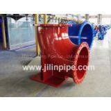 Ductile Iron Pipe Fittings, Double Flanged Duckfoot Bend. thumbnail-1