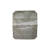 Beige Laminated PP Valve Sacks for Cement / Durable Light Weight Woven Valve Bags