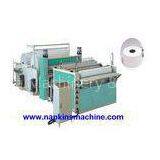 Automatic Jumbo Roll Slitting Machine , Kitchen Towel Paper Roll Slitter