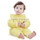 Kids Cartoon Thick Coral Velvet Embroidery Romper Climb Clothes Baby Romper thumbnail-3