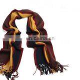 2015 China Design Beautiful Fashion Knitted Stirped Warp Knitted Scarf Brushed thumbnail-1