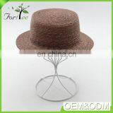 Wholesale Customized Craft Styles Classical Sun Hat Beach Surf Straw Hats for Men / Women thumbnail-2