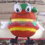 Hanging Inflatable Hamburger Character for Promotion