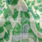 High Quality Printed Geometric Bird Silk Chiffon Fabric thumbnail-2