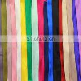 Multicolor Crimson Dark Red 100% Silk Satin Fabric in Solid Color thumbnail-4