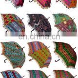 indian handmade vintage sun shade umbrella