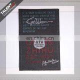 Custom Private Brand Garment Jeans Woven Label With Logo thumbnail-1