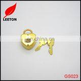 Factory Supply Gold Metal Heart Shaped Padlock for Jewelery Box thumbnail-5