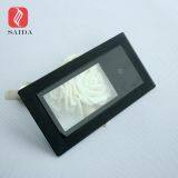 3MM Black Silk Screen Printed Glass Panel for LED Flat Panel Down Lights thumbnail-1
