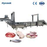 Commercial continuous sea food beef chicken fish pork poultry frozen meat unfreezing machine