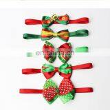 New Pet Christmas Bow Tie Jewelry Cat Dog Collar thumbnail-1