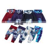 Kids Tracksuit Baby Outfit Clothing Sets Tie Dye Hoodie thumbnail-2