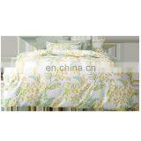 RawHouse Home Textile Plant Yellow Flower Print Cotton Bedding Set thumbnail-2