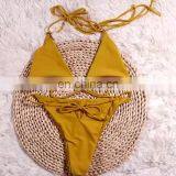 RTS Custom Sexy Swimwear Micro Mini Thong Bikini Thong Swimsuit For Women thumbnail-1
