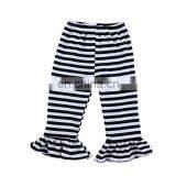 Infant/Toddler Girls Long Boutique Icing Ruffle Leggings Stripe Pants Cotton Bottoms Elastic Waist Trousers Age 1T-6Y thumbnail-3